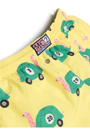 yellow polyester swimsuit SAINT BARTH KIDS | JEA000400460F